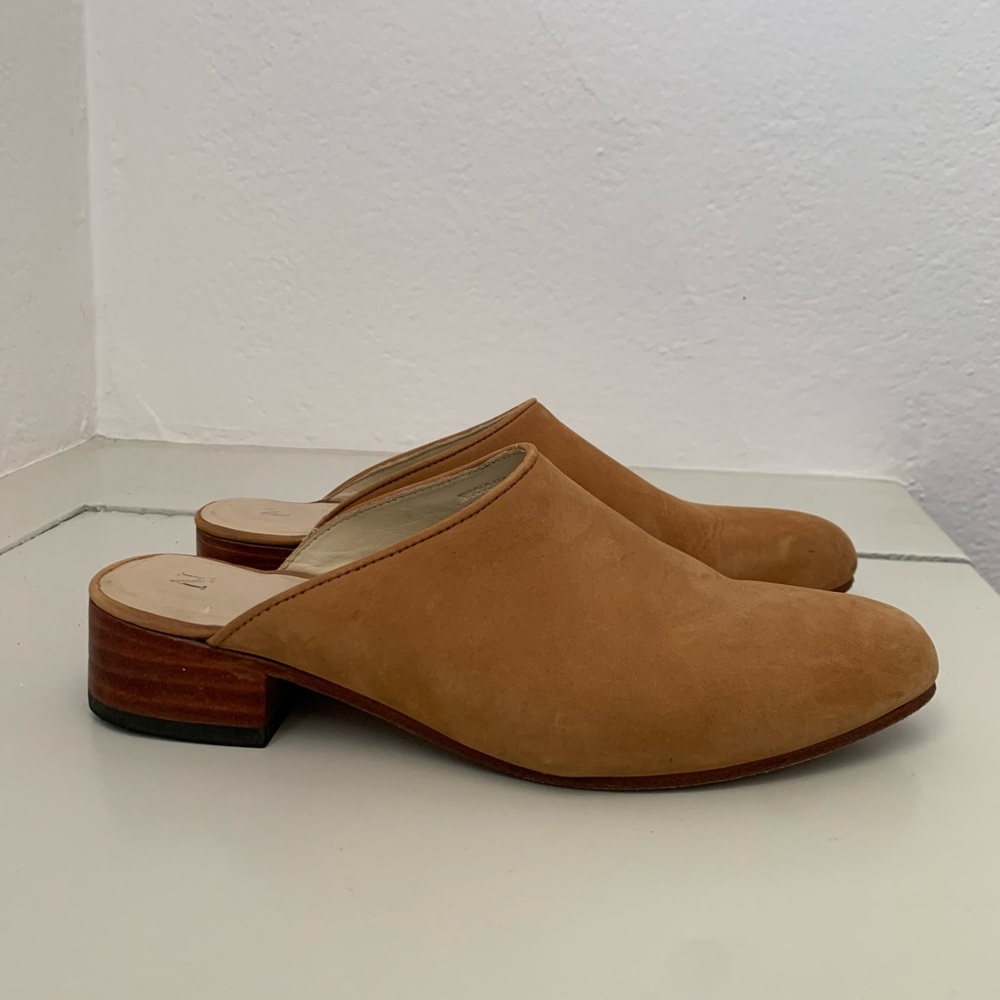 Nisolo Suede Mule Slides - Like New